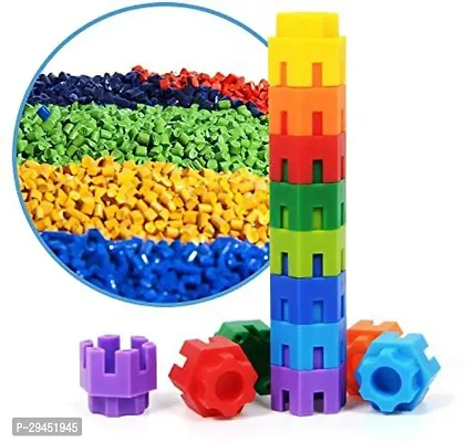 Mayne Hexagon Blocks 100 Pieces, Constructive Play Blocks , Creative And Learning-thumb4