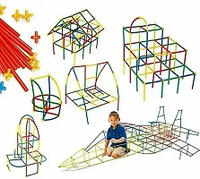 Mayne Creative And Learning Straw Blocks For Kidsset-100Pcs-thumb1