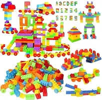 Classic Diy Educational Building Block Pack Of 60+ For Kids, Learning Toys Multicolor-thumb2