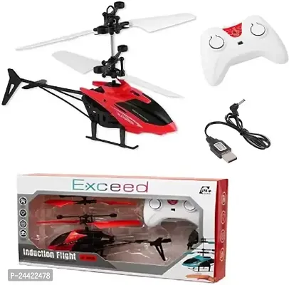 Stylish Flying Remote Control RC Induction Type 2 in 1 Indoor Outdoor Helicopter-thumb0