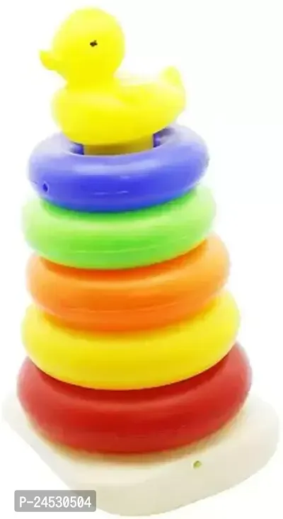 Mayne Duck Rings Stacking Baby Toys For Kidsnbsp;nbsp;(Multicolor)