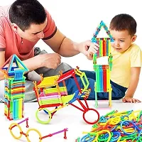 Classic Activity Play Toys For Kids: Building, Creating, And Learning Pana Blocks 100Pcs Multicolor-thumb3