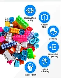 Classic 40 Pcs Building Blocks Toy Set,Play Fun Educational And Learning Block Toys Multicolor-thumb3