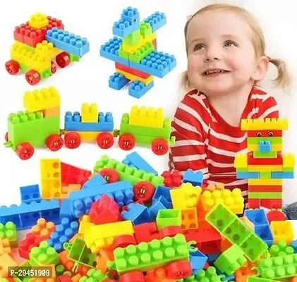 Arizon Diy Plastic Building Blocks Toy Set Creative Learning Educational Block Toys 200 Pieces-thumb0