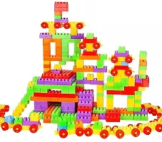 Arizon Diy Plastic Building Blocks Toy Set Creative Learning Educational Block Toys 125 Pieces-thumb1