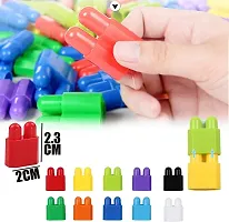 Classic Intelligent Kids Creative Bullets Shaped Stem Education 100Pcs Multicolor-thumb3