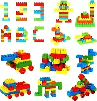 Classic 200 Pieces Building Blocks For Kids With Wheel Age 3+ Kids Building Block Toys Multicolor-thumb2