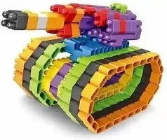 Classic Building Blocks Toys For Kids Education 100 Bullet Blocks Multicolor-thumb3