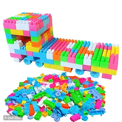 DIY Plastic Small Size Building Blocks for Kids100, Puzzle for Children Educational  Learning Toy for Girls  Boys-thumb2