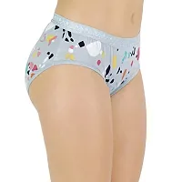 Stylish Cotton Briefs For Women Pack Of 3-thumb3