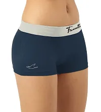 FREECULTR Women's Boy-Shorts, Ultra Soft Cult Waistband, No-Chaffing Micromodal Underwear, 100% Try on Guarantee, Made in India-thumb3