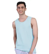 Freecultr Men's Twin Skin Bamboo Cotton Active Vest, Anti Microbial, Anti Odor, Breath tech Super Soft  Comfort Fit Inner wear (Pack of 3)-thumb2