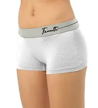 FREECULTR Women's Cotton Blend Boyshorts (Pack of 2) (FC-WMN-CT-BSRT-B-MB-CW-02_L_Midnight Blue, Cloud White_L)-thumb4