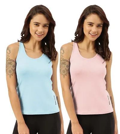 Freecultr Twin Skin Women's Tank Top | Camisole | Sando | Spaghetti