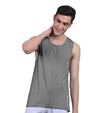 Freecultr Men's Twin Skin Bamboo Cotton Active Vest, Anti Microbial, Anti Odor, Breath tech Super Soft  Comfort Fit Inner wear (Pack of 3)-thumb3