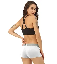 FREECULTR Women's Cotton Blend Boyshorts (Pack of 2) (FC-WMN-CT-BSRT-B-MB-CW-02_L_Midnight Blue, Cloud White_L)-thumb2