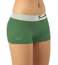 FREECULTR Women's Boy-Shorts, Ultra Soft Cult Waistband, No-Chaffing Micromodal Underwear, 100% Try on Guarantee, Made in India-thumb2
