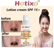 Natural Whitening Body Lotion On Spf15+ Skin Lighten And Brightening Body Lotion Cream 100 Ml Each, Pack Of 1-thumb1