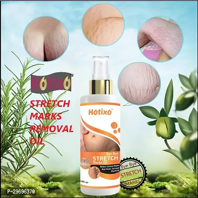 Natural Present Stretch Marks Removal Oil  Natural Heal Pregnancy, Hip, Legs, Mark Oil 100 Ml Pack Of 1-thumb3