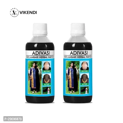 Aadivasi Neelambari Oilanic Herbal Hair Oil Strengthening and Volumised Hair 125 Ml Pack Of 2-thumb0