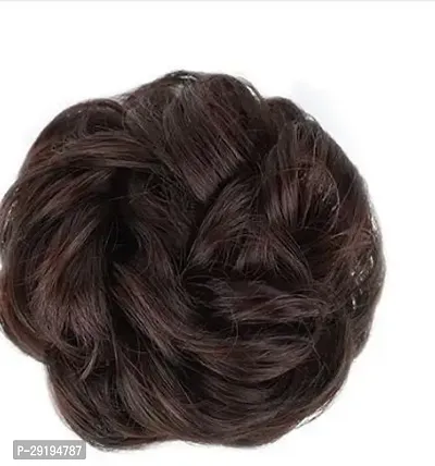 Classic Messy Bun Hair Piece Hair Extension With Elastic Rubber Band-thumb0