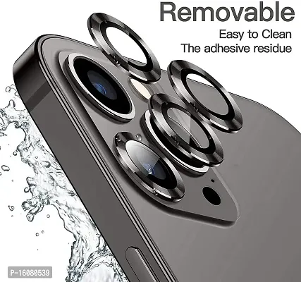 Casesily Camera Lens Protector for iPhone 15 Pro Max Metal Camera Ring with  Glass Protection - Casesily 