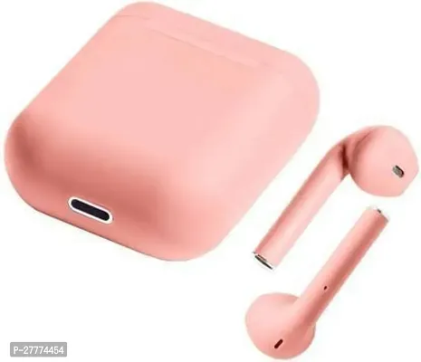 Stylish Peach Bluetooth Earbuds-thumb0