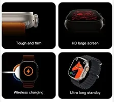 Amoled T800 Smartwatch withBluetooth Make/Recieve Call,Send/Recieve SMS, Social Media Alert, Heartrate  Step Tracking-thumb3