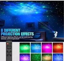 Astronaut Space Star Galaxy Night Nebula Light Projector/360deg; Adjustable Head-69 Night Lamp (22.5 cm, Multicolor)-thumb1