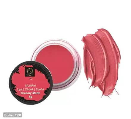 Vonzo Lip And Cheek Tint Enriched With Essential Oils For Lips And Cheeks Shade 102-thumb0