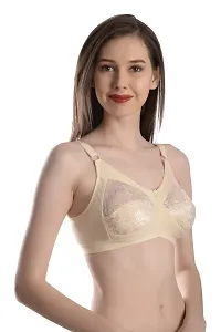 Soft Beauty Women?s Cotton Non Padded Wire Free Full Coverage Brazil Bra-thumb2