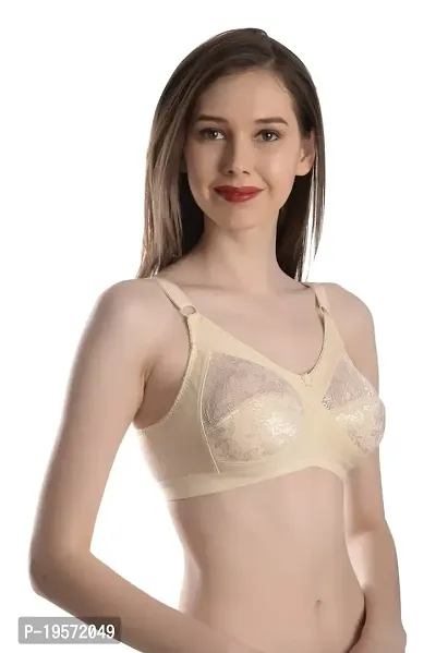 Soft Beauty Women?s Cotton Non Padded Wire Free Full Coverage Brazil Bra-thumb3