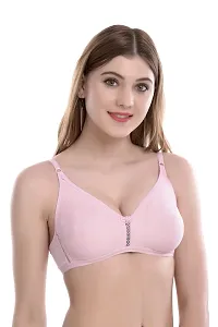 Soft Beauty Bra by SS Enterprises | Angel Cotton SeamlessWomen's Everyday Bra Light Pink-thumb2