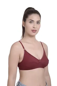 Soft Beauty Bra by SS Enterprises | Women's Perfecto Plus Size Soft Cotton Full Cup Everyday Non-Padded Sona Bra-thumb3