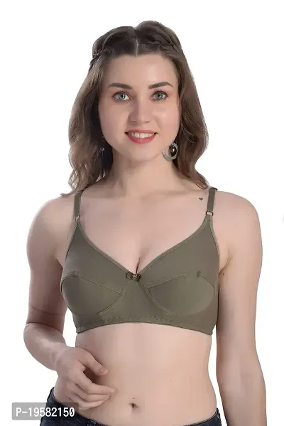 Soft Beauty Bra by SS Enterprises | Women's Cotton Wire Free Full Coverage Sangita Bra-thumb0