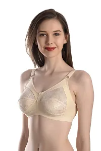 Soft Beauty Women?s Cotton Non Padded Wire Free Full Coverage Brazil Bra-thumb3