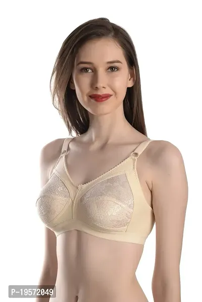 Soft Beauty Women?s Cotton Non Padded Wire Free Full Coverage Brazil Bra-thumb4