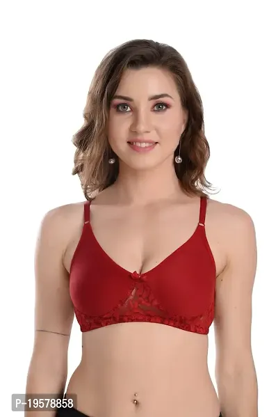 Buy Soft Beauty Bra by SS Enterprises  Passion Net Design Seamless Light  Padded Cotton LycraWomen's Bra Online In India At Discounted Prices