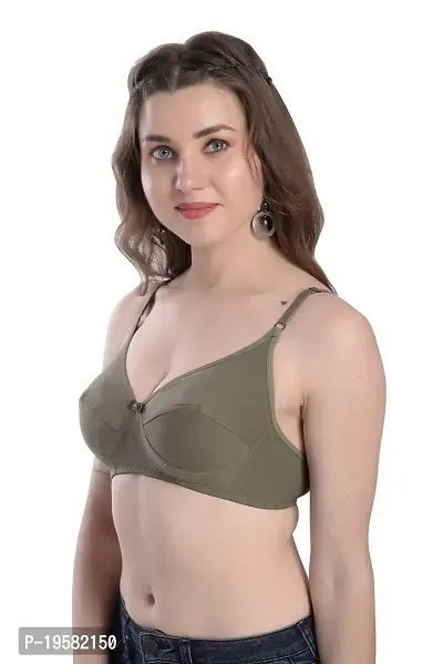 Soft Beauty Bra by SS Enterprises | Women's Cotton Wire Free Full Coverage Sangita Bra-thumb3