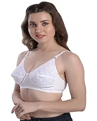 Soft Beauty Bra by SS Enterprises | Women's Perfecto Plus Size Soft Cotton Full Cup Everyday Non-Padded Aria Chicken Bra-thumb2