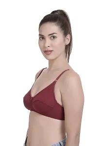 Soft Beauty Bra by SS Enterprises | Women's Perfecto Plus Size Soft Cotton Full Cup Everyday Non-Padded Sona Bra-thumb2