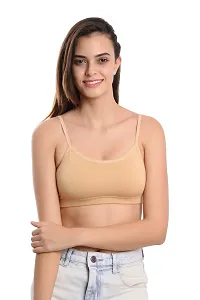 Soft Beauty Bra by SS Enterprises | Spandex Cotton Sports Bra forWomen's  Girls-thumb1