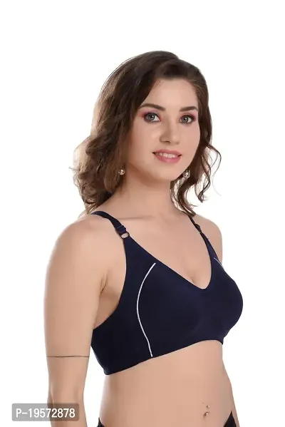 Soft Beauty Bra by SS Enterprises | Women's Cotton Wire Free Full Coverage Everyday Bras |Camy-thumb4