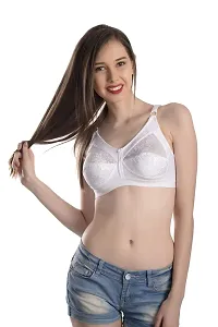 Soft Beauty Women?s Cotton Non Padded Wire Free Full Coverage Brazil Bra-thumb4