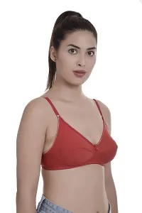 Soft Beauty Bra by SS Enterprises | Women's Perfecto Plus Size Soft Cotton Full Cup Everyday Non-Padded Sona Bra-thumb2