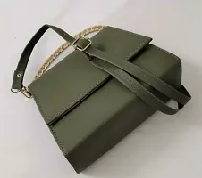 Classy Solid Sling Bags for Women-thumb1