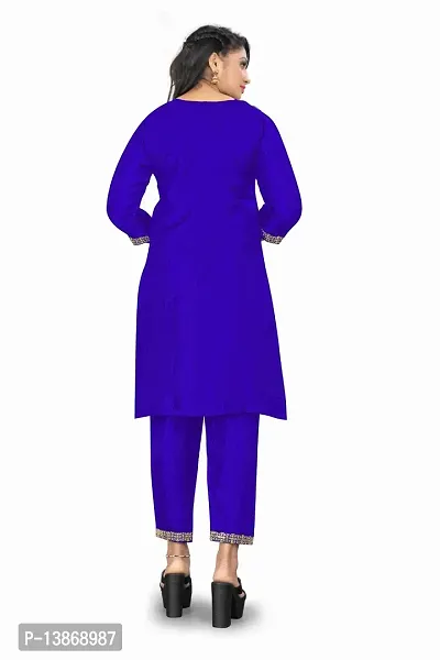 Stylish Fancy Silk Kurta With Bottom Wear Set For Women-thumb4