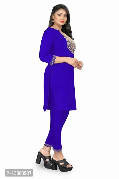 Stylish Fancy Silk Kurta With Bottom Wear Set For Women-thumb5