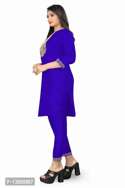 Stylish Fancy Silk Kurta With Bottom Wear Set For Women-thumb3