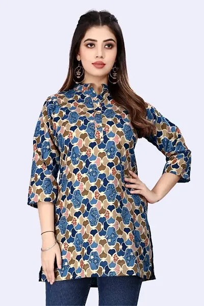 Fancy Rayon Kurtis For Women